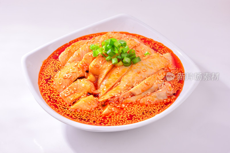 四川菜系之美味凉拌红油鸡块