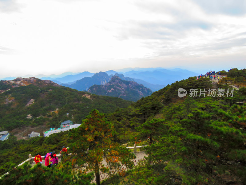 中国安徽黄山旅游风光