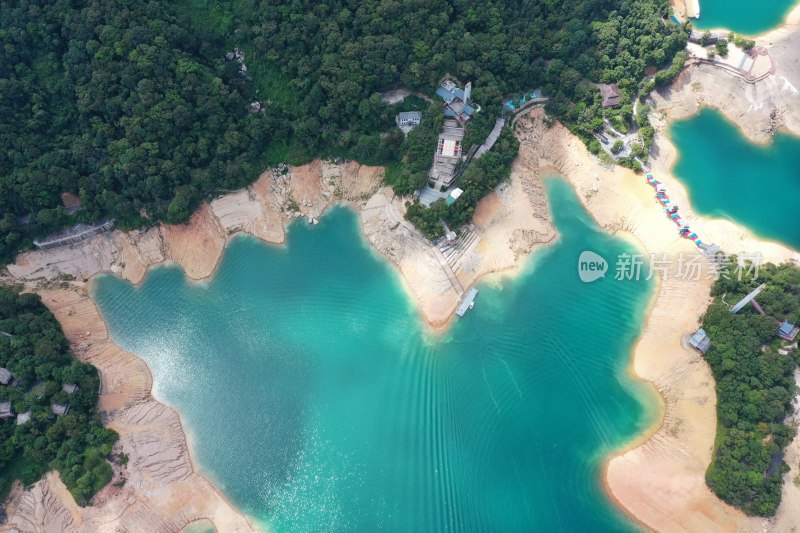 河源万绿湖 湖泊 千岛湖