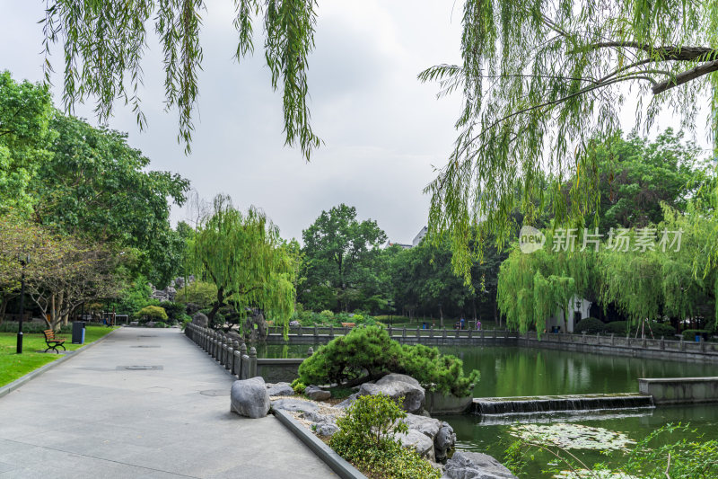 杭州萧山江寺公园古园林