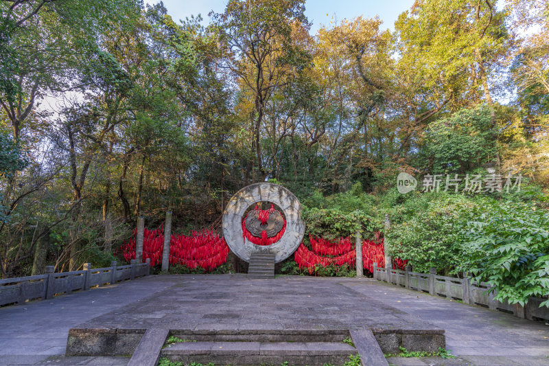 杭州栖霞岭黄龙洞景点风景