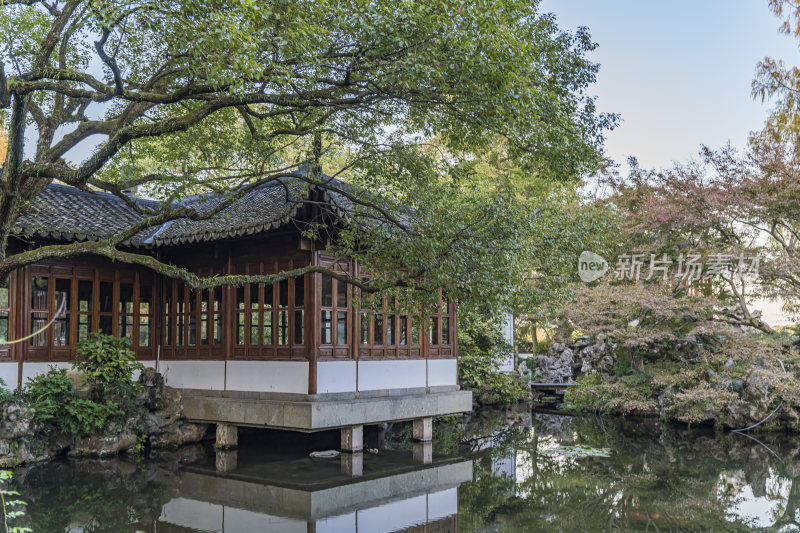 杭州西湖郭庄清代私家园林建筑