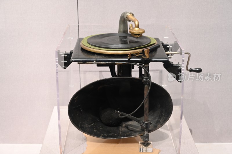 复古留声机展示