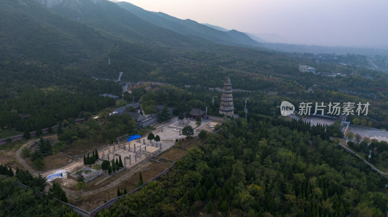 河北邯郸响堂山景区石窟常乐寺