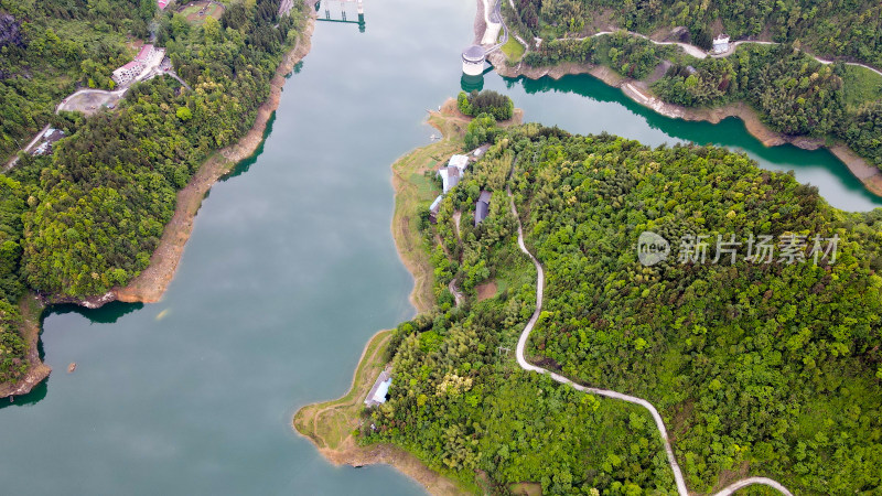 湖北恩施车坝河水库风景水资源