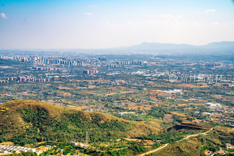 中国河南省伏羲山红石林景区