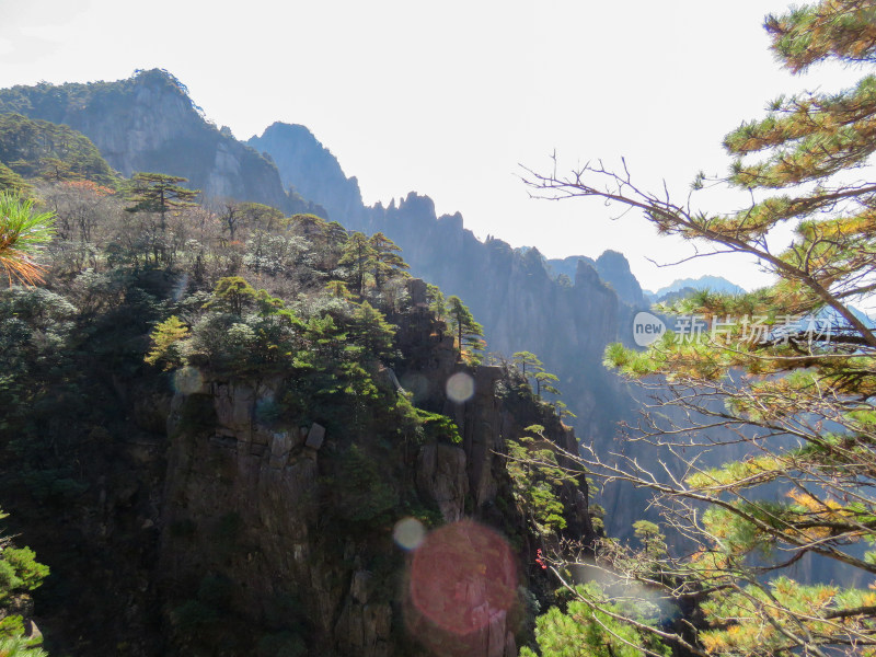 中国安徽黄山旅游风光