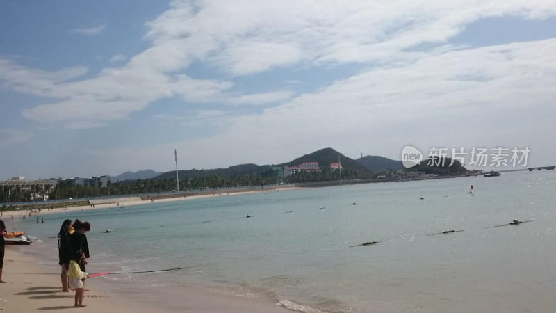海南岛海滩沙滩