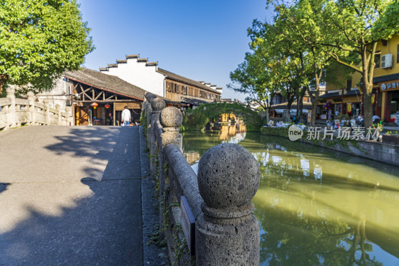 绍兴安昌古镇江南水乡风景