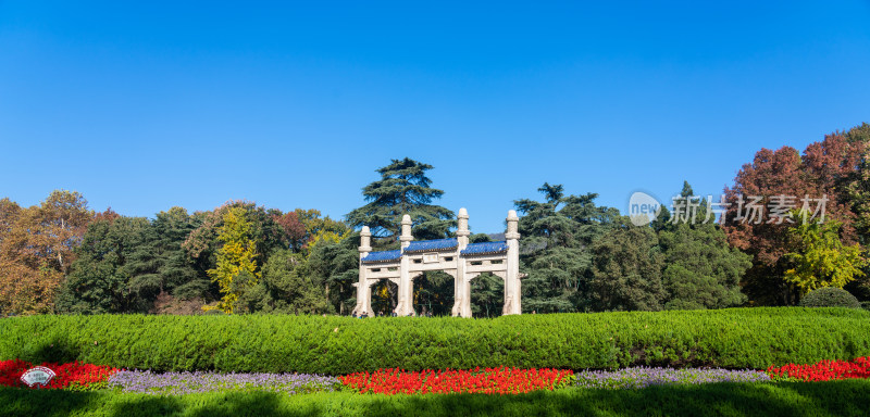 南京钟山风景区博爱坊