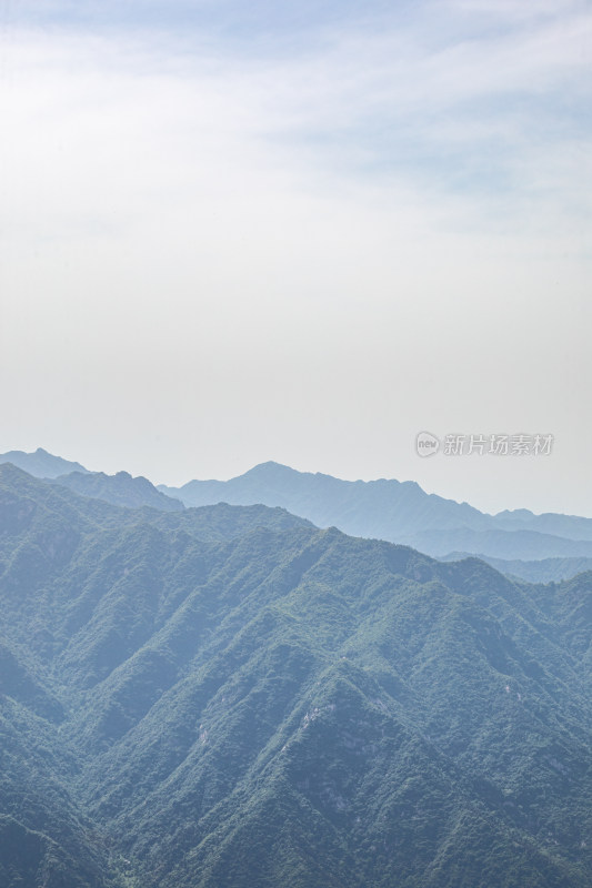 西安秦岭终南山南五台自然风光景点景观