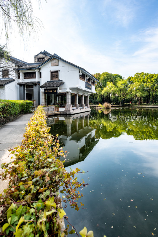 浙江绍兴柯桥柯岩鉴湖景区景点景观