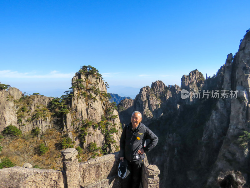 中国安徽黄山旅游风光