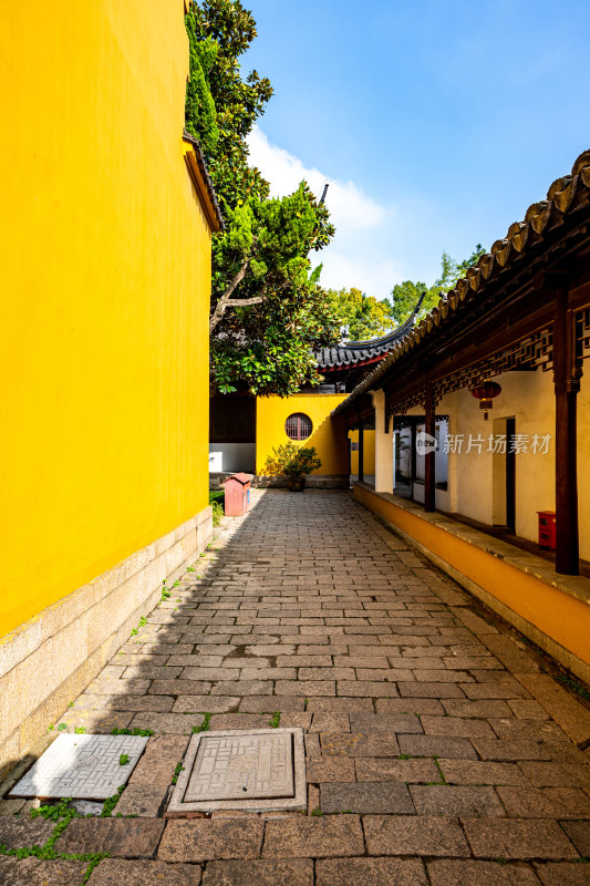 苏州北寺塔报恩寺秋色景观