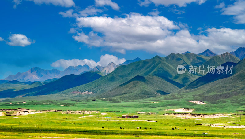 青海省祁连山脉风景