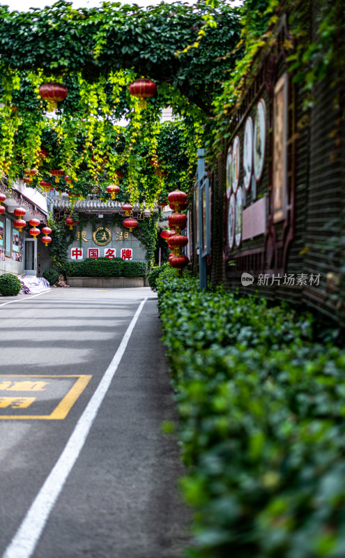 山西太原东湖醋园景点景观