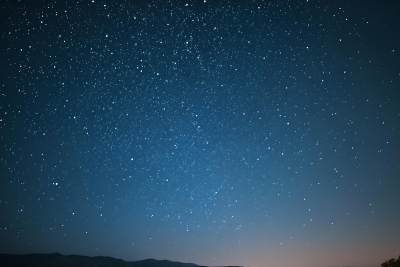 天空背景星空蓝色壁纸