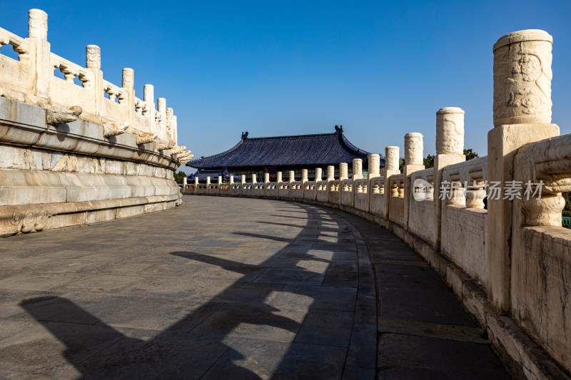 北京天坛公园祈年殿建筑景观