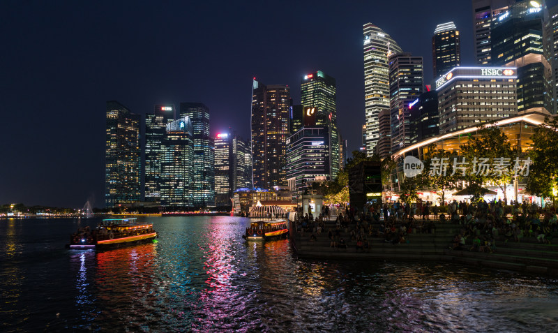 新加坡城市夜景