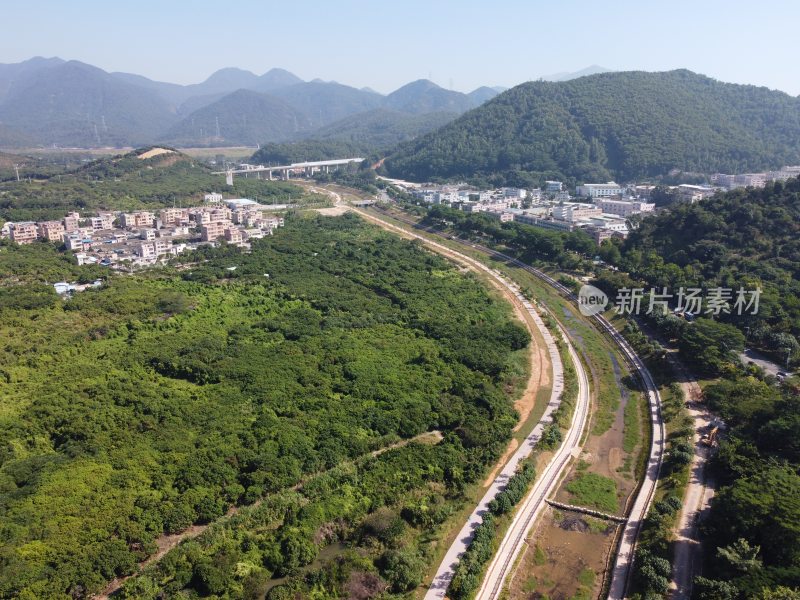 广东东莞：清溪河沿岸风光