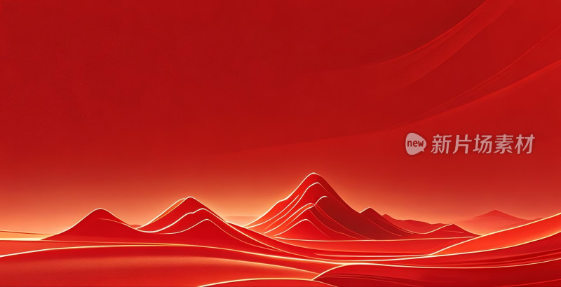 党政风红色大气背景建党节建军节国庆节