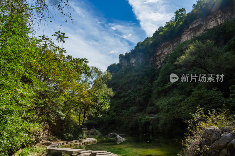 太行山大峡谷的壮丽风光