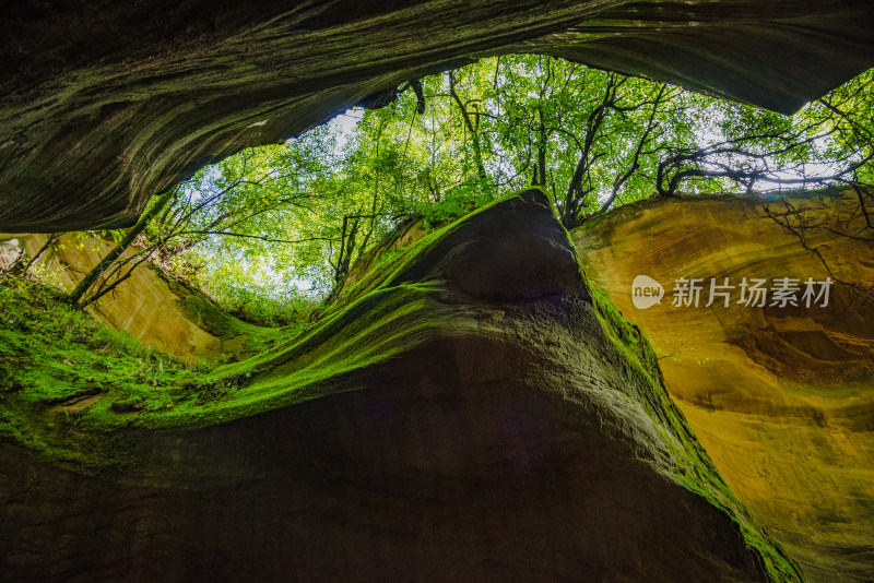 延安甘泉大峡谷