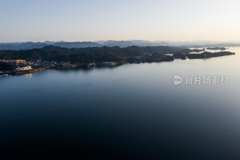 浙江杭州千岛湖航拍