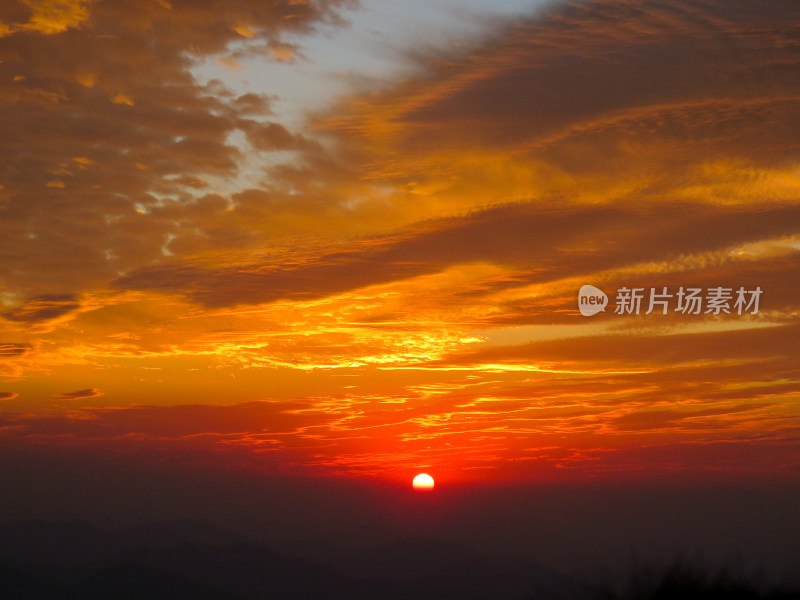 中国安徽黄山旅游风光