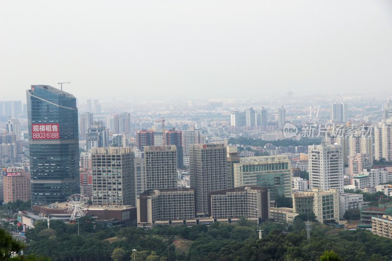 广东东莞：市区城市风光