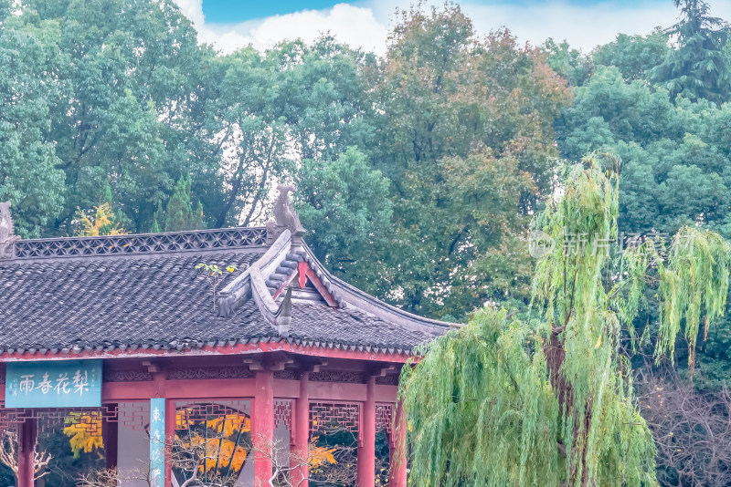 南京钟山风景名胜区明孝陵园林风景