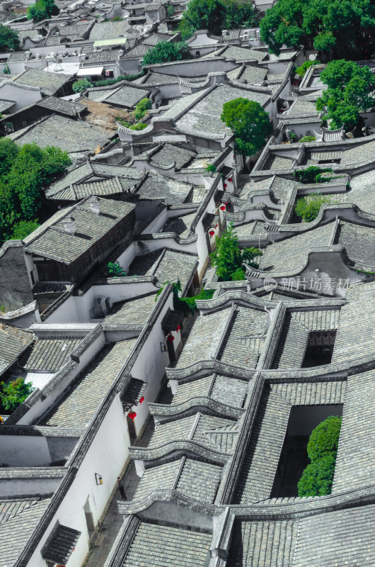 中国福建省福州三坊七巷的古建筑群