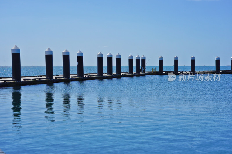 澳大利亚吉朗，eastern beach，海景