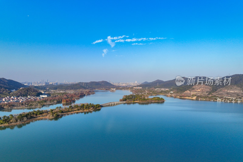 杭州湘湖景区山水风光