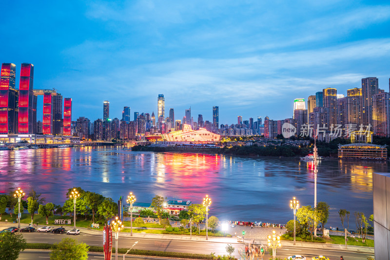 重庆城市风光夜景