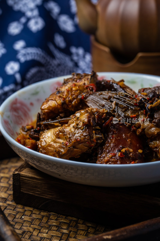 中式腊鱼美食