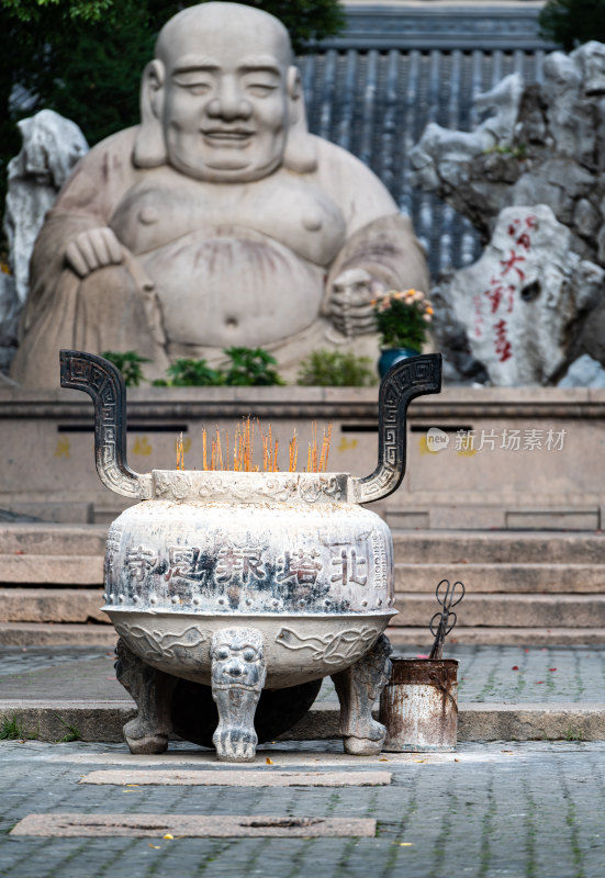 苏州北寺塔报恩寺秋色景观