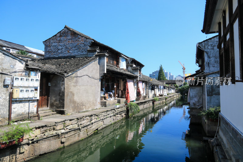 浙江绍兴题扇桥书圣故里景区历史街区