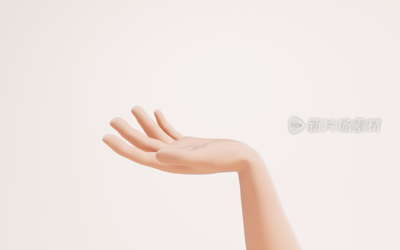手势动作3D渲染