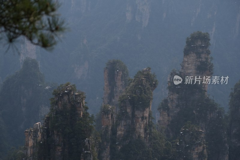 张家界奇峰景观