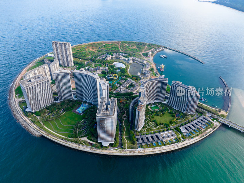 海南万宁融创日月湾航拍