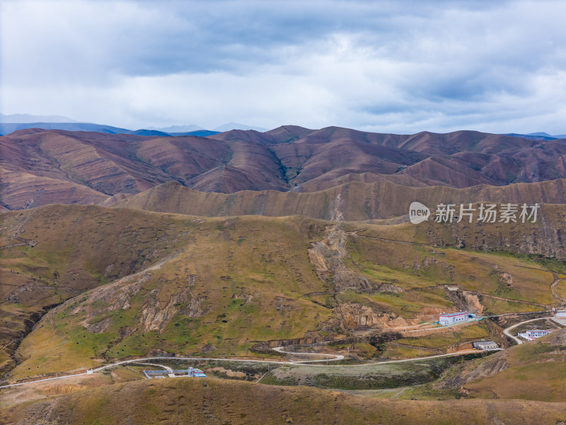 川西理塘格聂自然风景