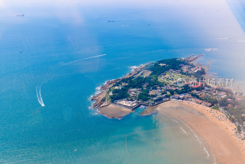 青岛云上海天城市观光厅景观风光