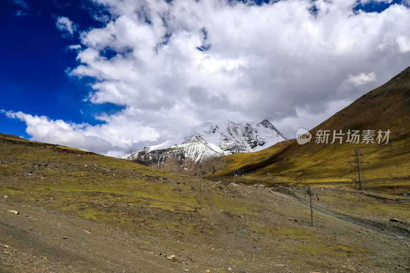 青藏高原雪山冰川地理环境