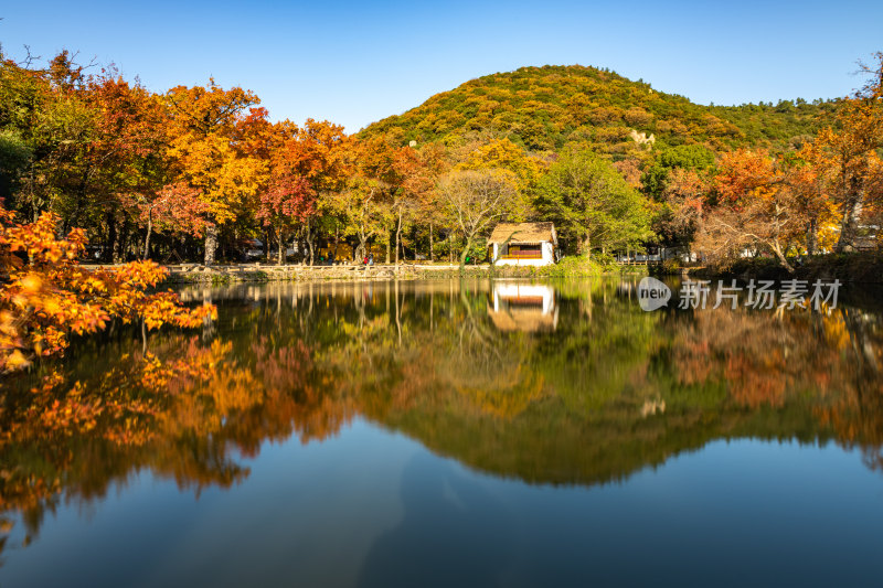 苏州天平山秋色