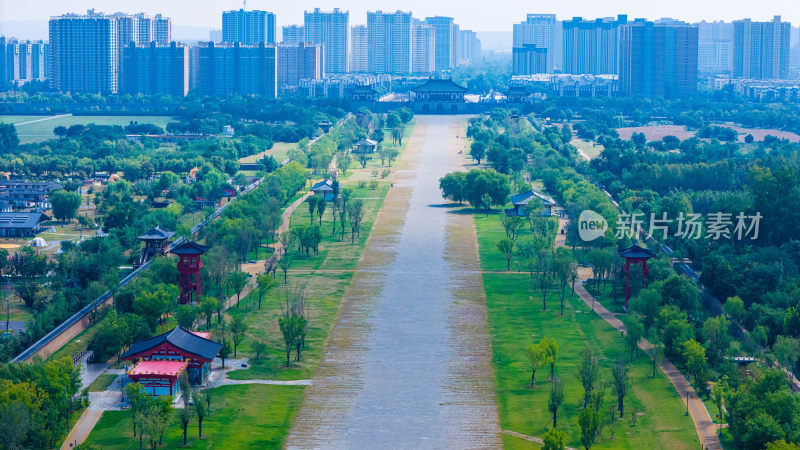 洛阳定鼎门天街研学营地建筑