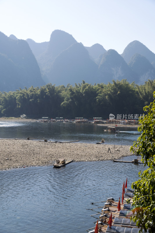 桂林阳朔漓江山水风光