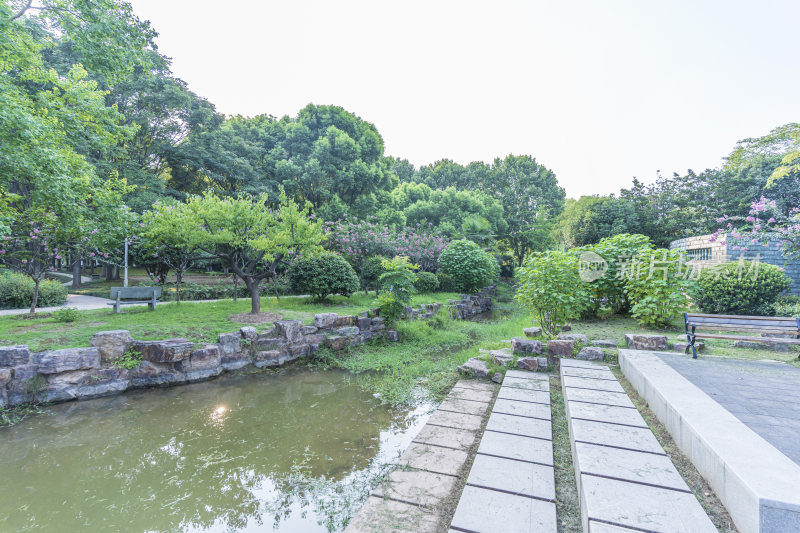 武汉青山区和平公园风景