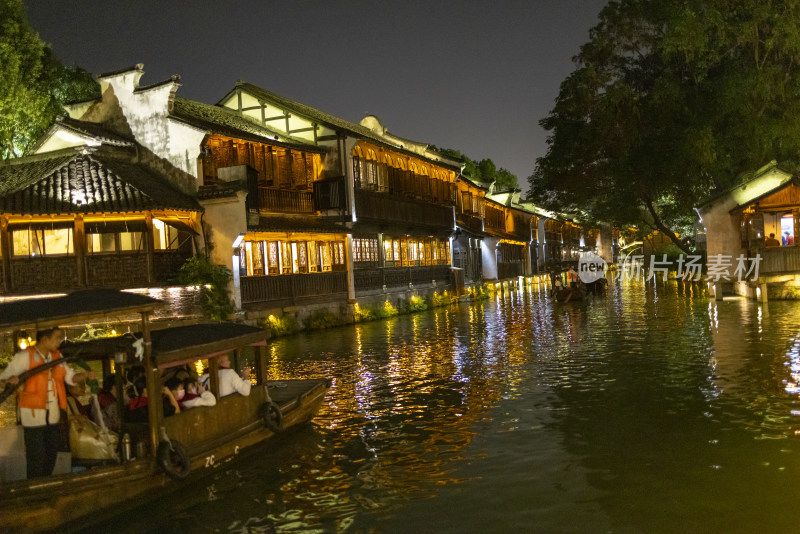 江南水乡乌镇风光 千年古镇旅游