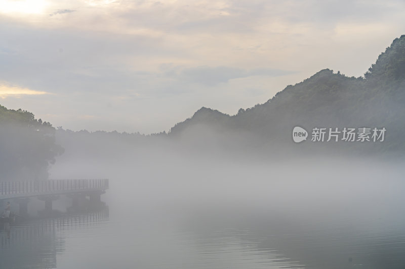 建德新安江江南水乡风景